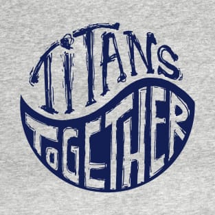 Titans Together yin yang T-Shirt